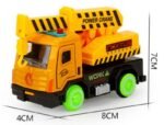 Children’s Mini Alloy Pull Back Car Set - Fire Truck, Excavator & Toy Vehicles  - Image 7