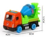Children’s Mini Alloy Pull Back Car Set - Fire Truck, Excavator & Toy Vehicles  - Image 8