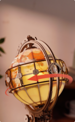 Luminous Globe w/ LED Lights 3D Wooden Puzzle - Image 5