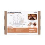 3D Wooden Puzzle – The Seahorse Barque Model Kit - Image 5