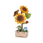 3D Wooden Puzzle – Sunflower Bloom Set
