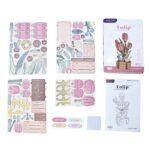 3D Wooden Puzzle – Pink Tulip Bloom Set - Image 3