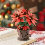 3D Wooden Puzzle – Poinsettia - Image 2